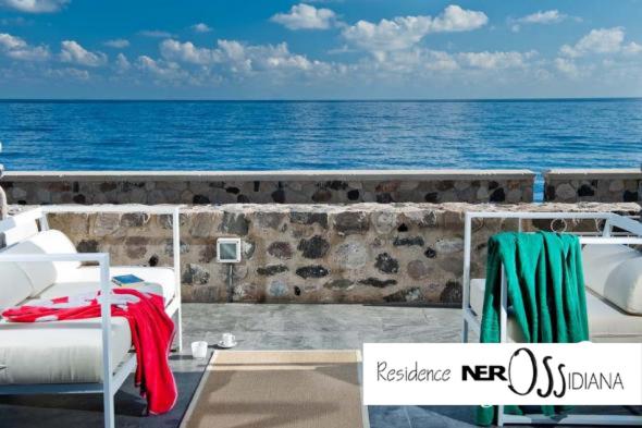 NerOssidiana sul mare di Lipari - Ferienwohnung Lipari