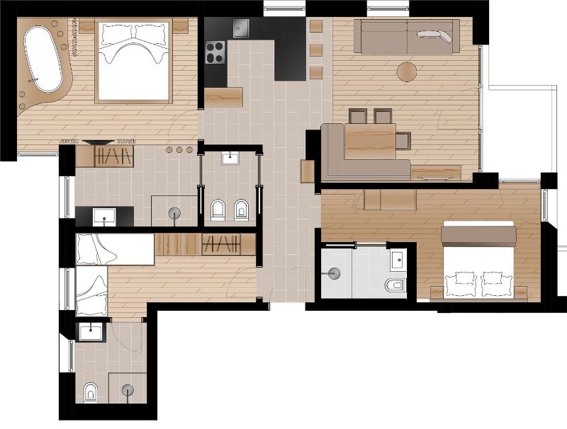 Apartment with Mountain View image 4