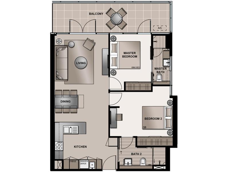 Two-Bedroom Suite - Lyndhurst image 4