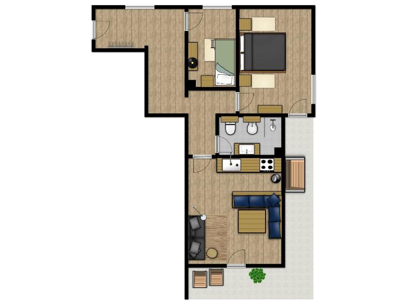 Two-Bedroom Apartment image 2