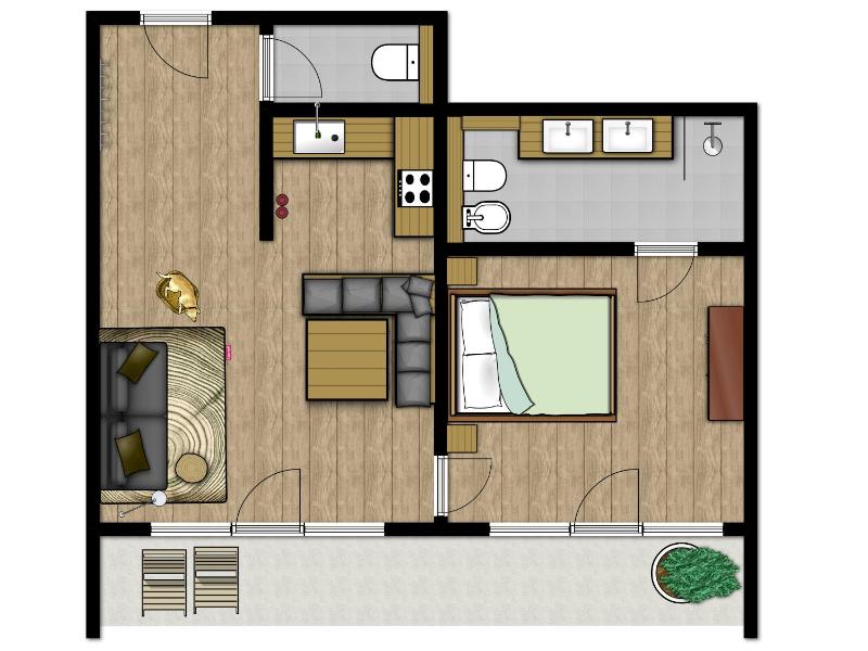 One-Bedroom Apartment image 2