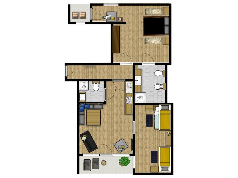 Two-Bedroom Apartment image 2