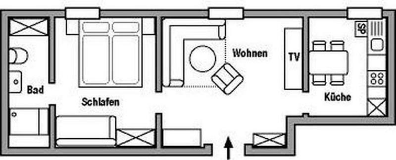 One-Bedroom Apartment image 2
