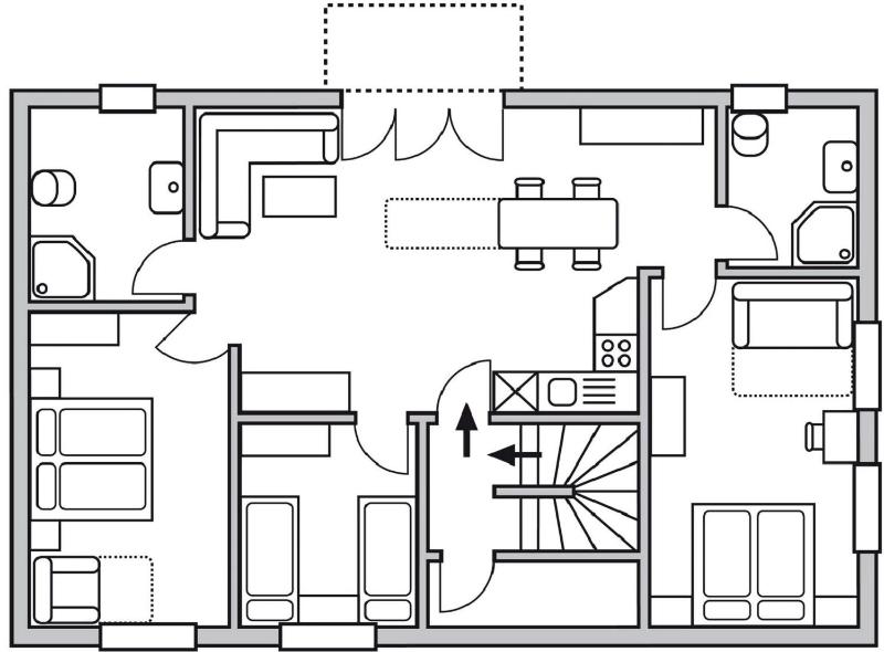 Three-Bedroom Apartment image 2