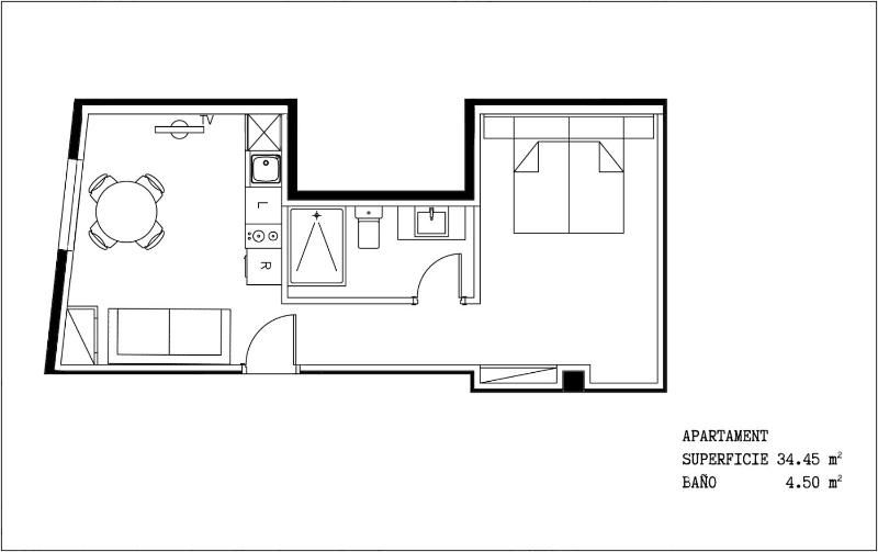 One-Bedroom Apartment image 2