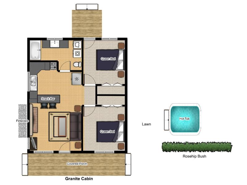 Two-Bedroom Cottage - Granite image 2