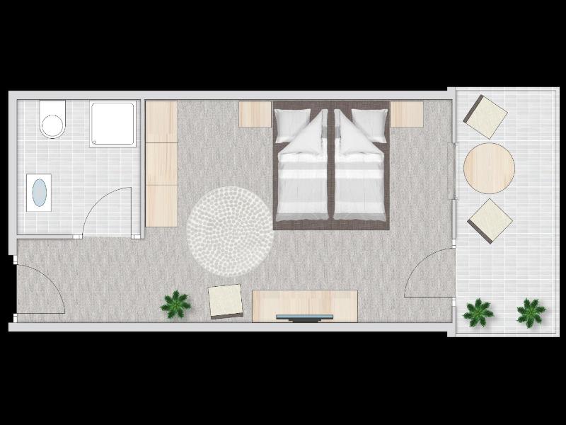 Superior Double Room with Balcony image 2