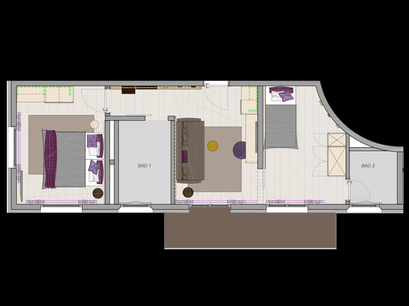 Family Suite with Balcony image 2