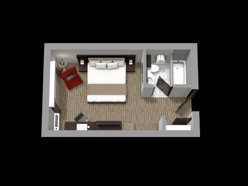 King Room - Non-Smoking image 2