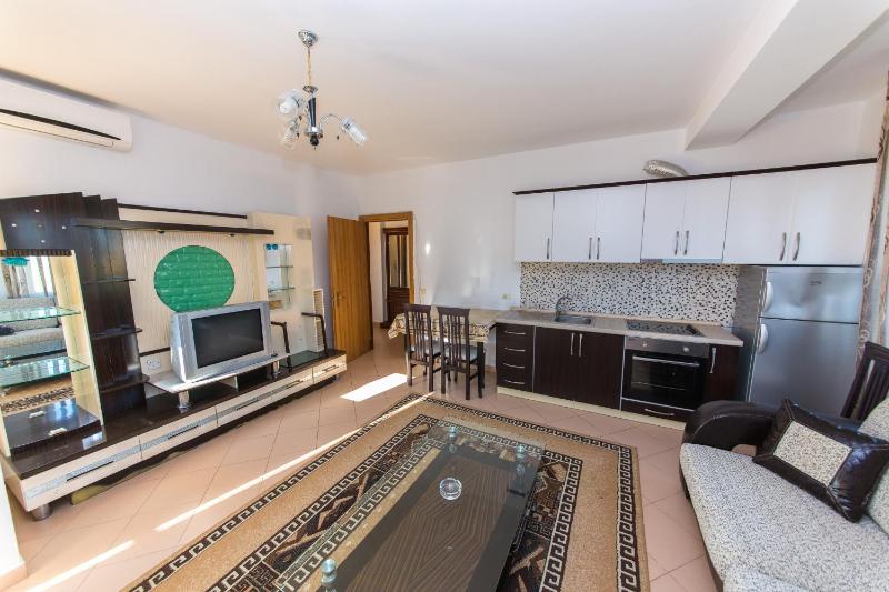 One-Bedroom Apartment with Balcony and Side Sea View image 2