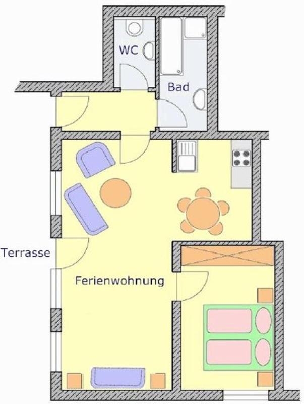 One-Bedroom Apartment image 2