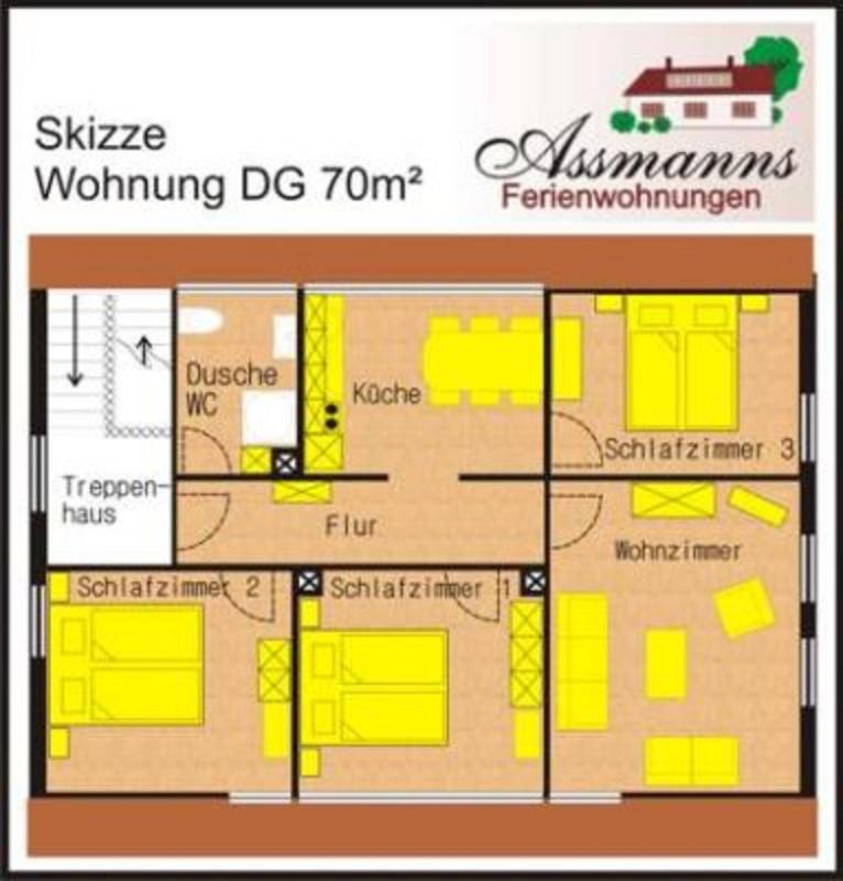 Three-Bedroom Apartment image 2