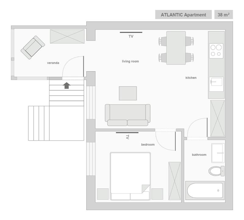 One-Bedroom Apartment - 51/1d Haffnera Street image 3