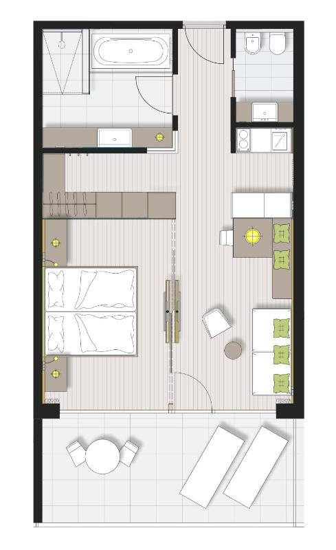 Apartment with Pool View  image 4