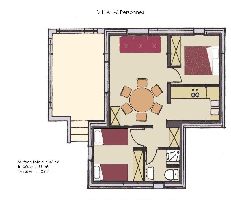 Two-Bedroom Villa image 2