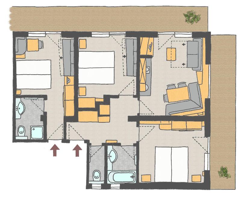 Three-Bedroom Apartment A image 1