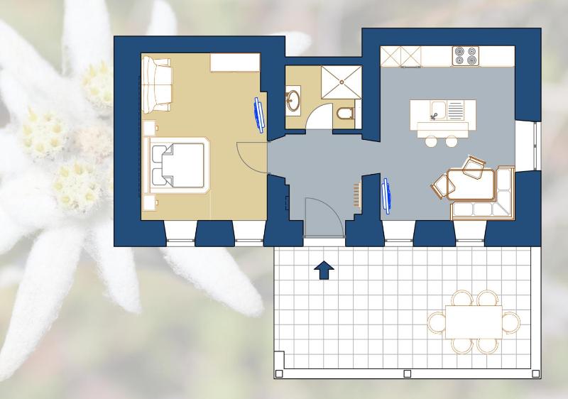Apartment with Terrace image 2