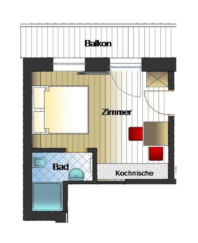 Apartment (2 Adults) with Balcony image 2
