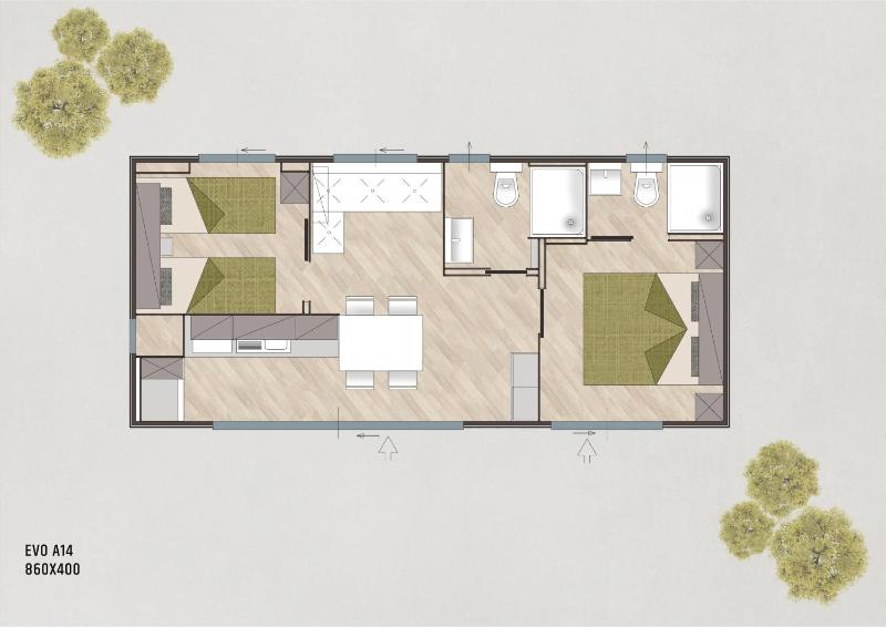 Two-Bedroom Mobile Home with Terrace image 2