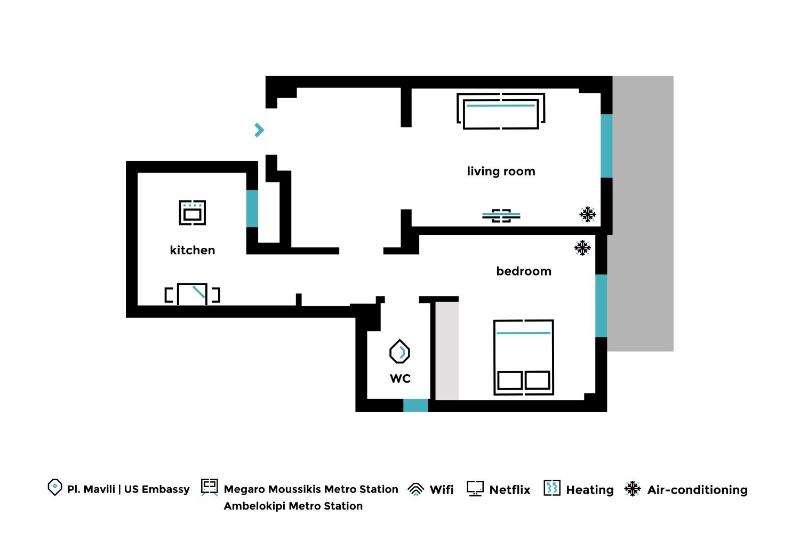 Modern Flat next to the USA Embassy by UPSTREET - image 10