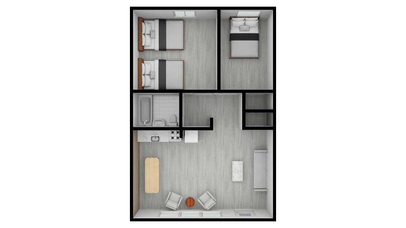 Two-Bedroom Apartment image 2