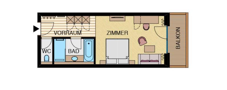 Superior Double Room with Balcony image 2