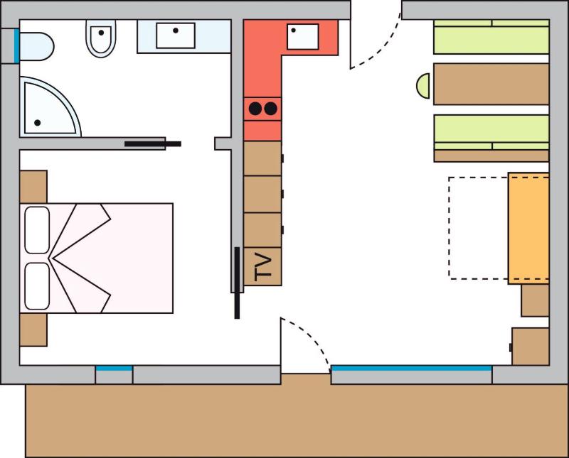 Apartment with Mountain View image 1