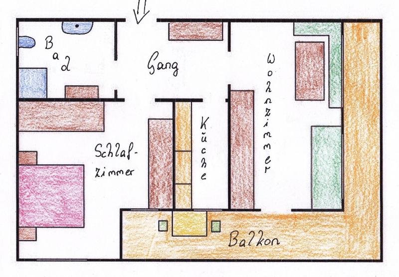 One-Bedroom Apartment with Balcony image 2