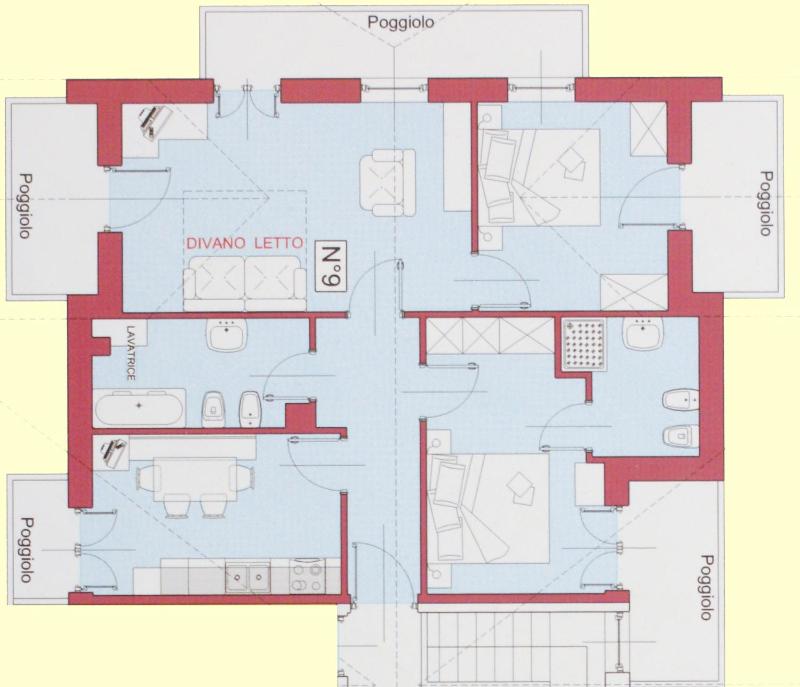 Large Two-Bedroom Apartment image 1