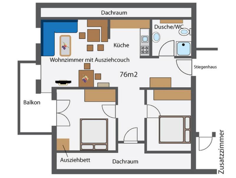 Standard Two-Bedroom Apartment image 3