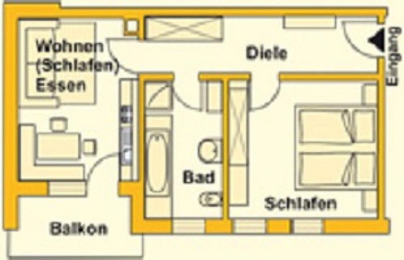 Apartment with Balcony image 2