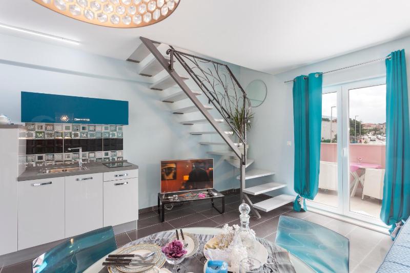 Duplex One-Bedroom Apartment with Balcony and Sea View image 3