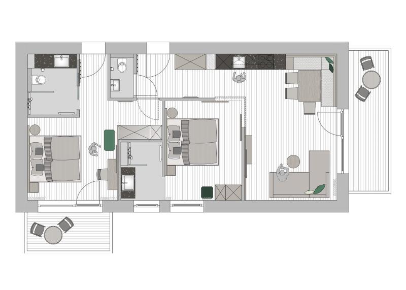 Two-Bedroom Apartment image 1