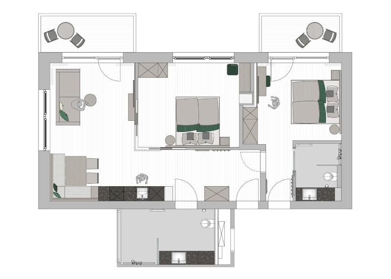 Two-Bedroom Apartment image 1