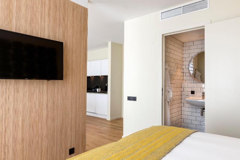 Penthouse One Bedroom Apartment with Kitchen image 4