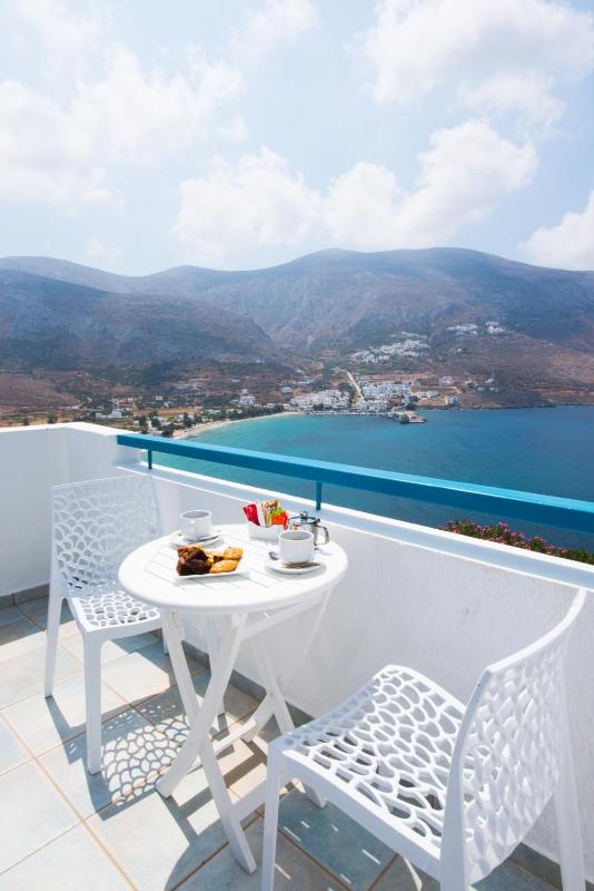 Superior Amorgian Double Room Sea View image 2