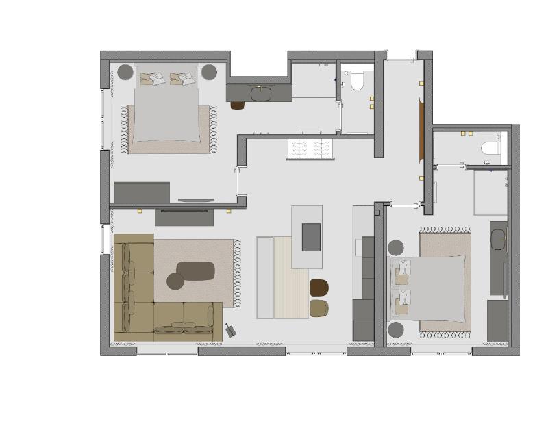 Two-Bedroom Apartment image 4