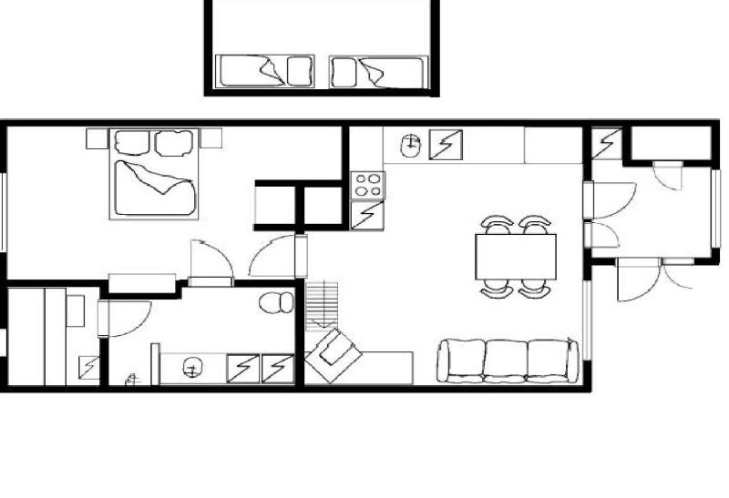 One-Bedroom Apartment with Sauna image 3