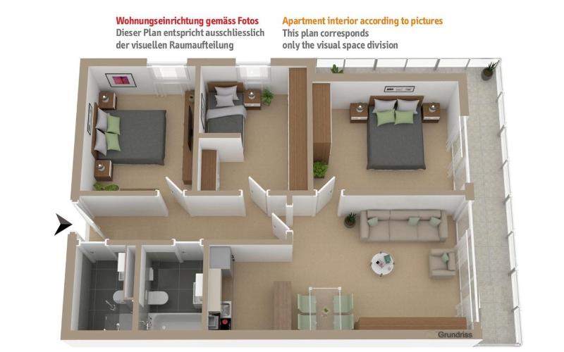 Apartment with Mountain View image 3