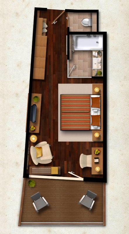 Premium Double Room with Mountain View image 4