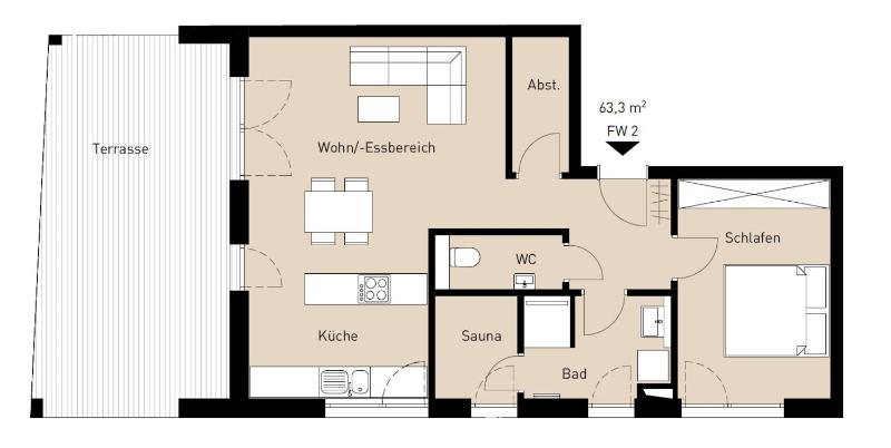 Apartment with Sauna image 2