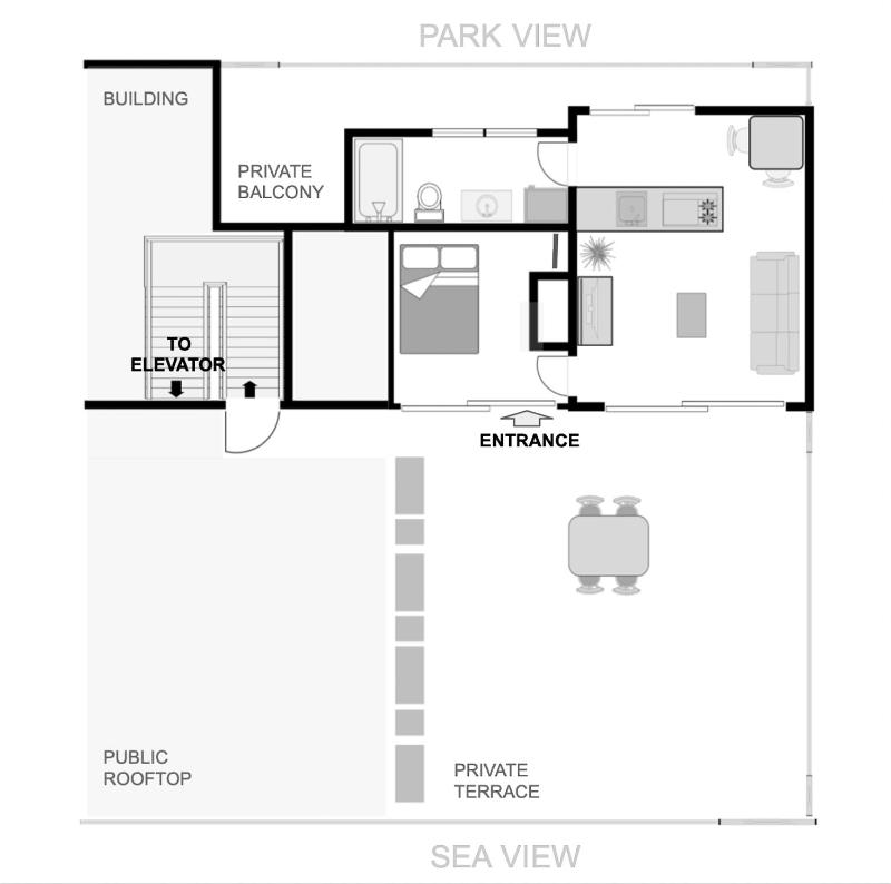Apartment with Sea View image 1