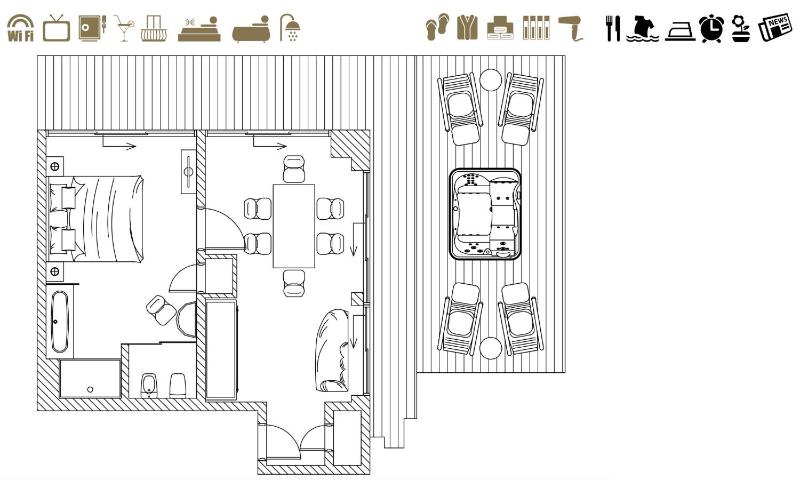 Queen Suite with Hot Tub image 3