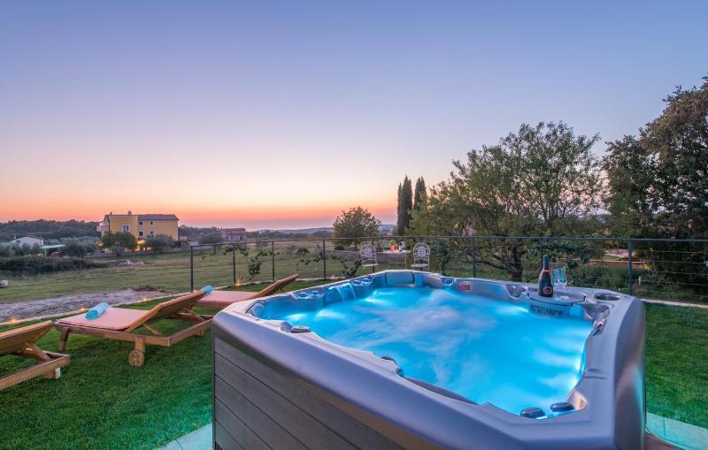 Modern Villa di Rovigno with Pool Hot Tub and Sea View - image 22