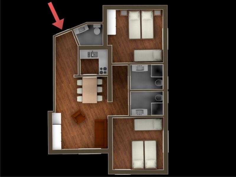 Two-Bedroom Apartment (6 Adults) image 3