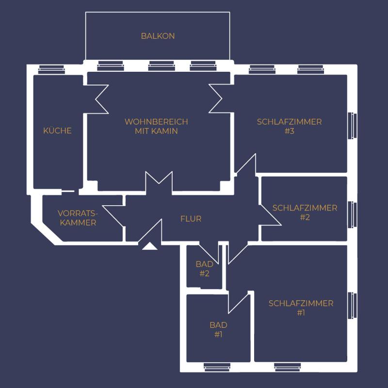 Comfort Three-Bedroom Apartment - Hinrichsenstrasse 2 image 2