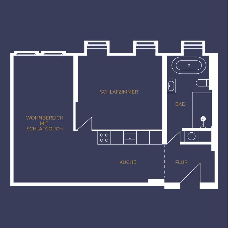 Comfort One-Bedroom Apartment - Feuerbachstrasse 12 image 4