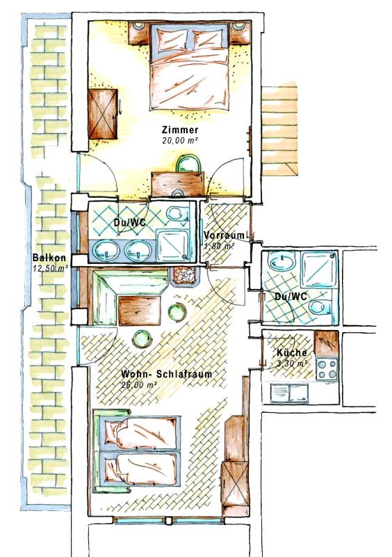 Two-Bedroom Apartment image 4