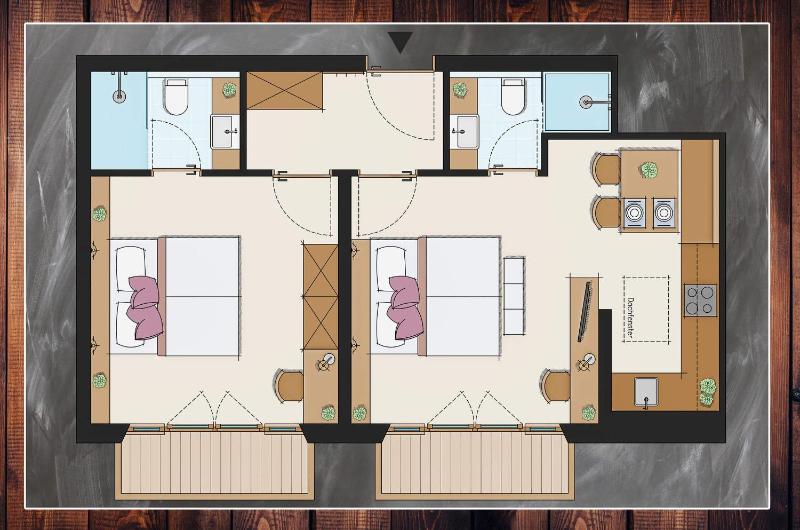 Two-Bedroom Apartment with Balcony image 2