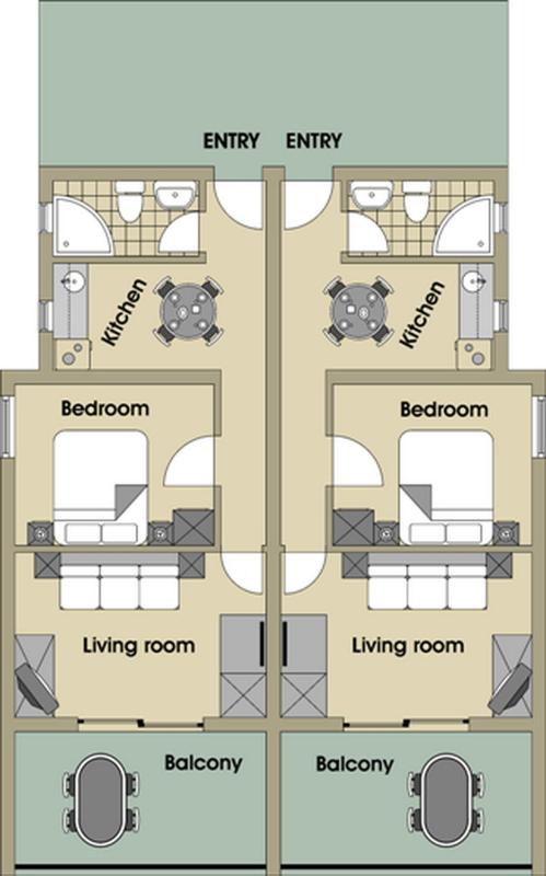 Apartment with Terrace image 2